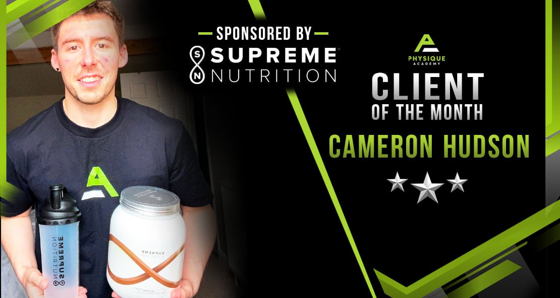 02/06/21 Client of the Month Cameron Hudson