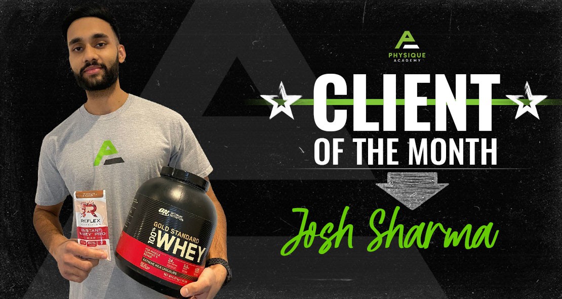 Client of the Month - Josh Sharma